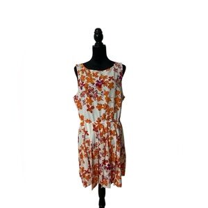 Charming Charlie Floral Sleeveless Dress